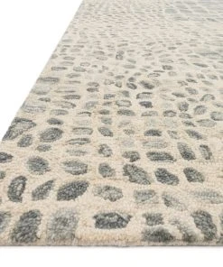 Loloi Masai Hooked Silver Grey / Ivory Rug