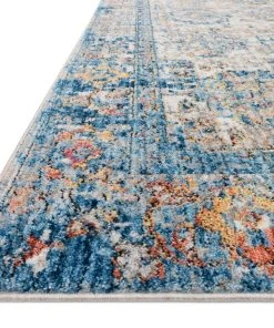 Loloi Medusa Power Loomed Blue / Multi Rug