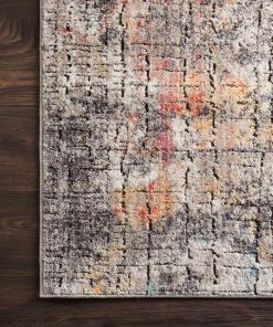 RUGS Loloi Medusa Power Loomed Graphite / Sunset Rug 13 RUGS Loloi Medusa Power Loomed Graphite / Sunset Rug