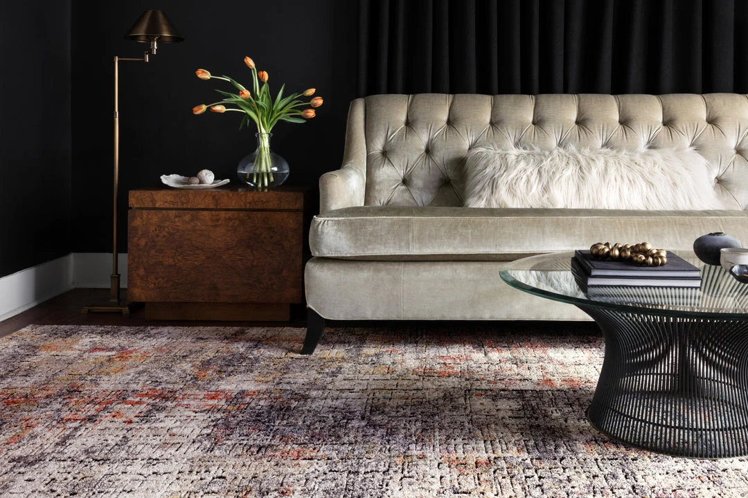 RUGS Loloi Medusa Power Loomed Graphite / Sunset Rug 5 RUGS Loloi Medusa Power Loomed Graphite / Sunset Rug