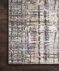 Loloi Medusa Power Loomed Charcoal / Multi Rug