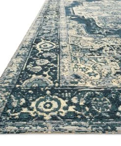 Indoor/Outdoor Rugs Loloi Mika Power Loomed Dk Blue / Dk Blue Rug