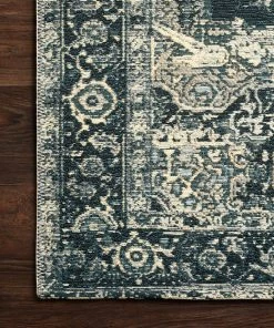 Indoor/Outdoor Rugs Loloi Mika Power Loomed Dk Blue / Dk Blue Rug