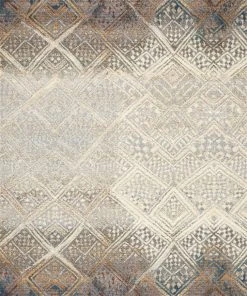 Loloi Mika Power Loomed Ivory / Mediterranean Rug Indoor/Outdoor Rugs