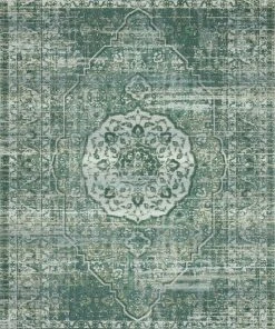 Loloi Mika Power Loomed Green / Mist Rug