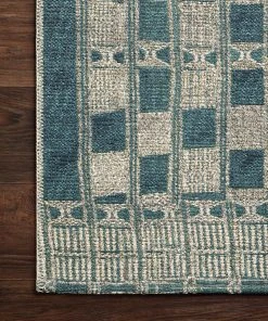 Indoor/Outdoor Rugs Loloi Mika Power Loomed Blue / Ivory Rug 9 Indoor/Outdoor Rugs Loloi Mika Power Loomed Blue / Ivory Rug