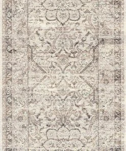 Indoor/Outdoor Rugs Loloi Mika Power Loomed Stone / Ivory Rug