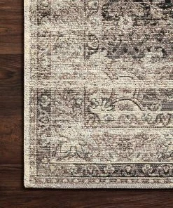 Indoor/Outdoor Rugs Loloi Mika Power Loomed Stone / Ivory Rug