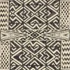 Loloi Mika Power Loomed Ivory / Black Rug
