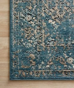 RUGS Loloi Millennium Power Loomed Blue / Taupe Rug