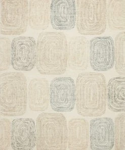 Loloi Milo Hand Tufted Teal / Neutral Rug