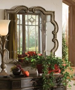 Uttermost Prisca Distressed Silver Mirror Small