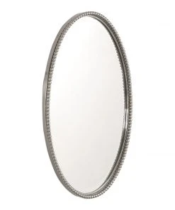 DECOR Uttermost Sherise Brushed Nickel Oval Mirror 10 DECOR Uttermost Sherise Brushed Nickel Oval Mirror