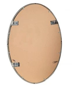 DECOR Uttermost Sherise Brushed Nickel Oval Mirror 11 DECOR Uttermost Sherise Brushed Nickel Oval Mirror