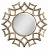 DECOR Uttermost Demarco Round Antique Gold Mirror 2 DECOR Uttermost Demarco Round Antique Gold Mirror