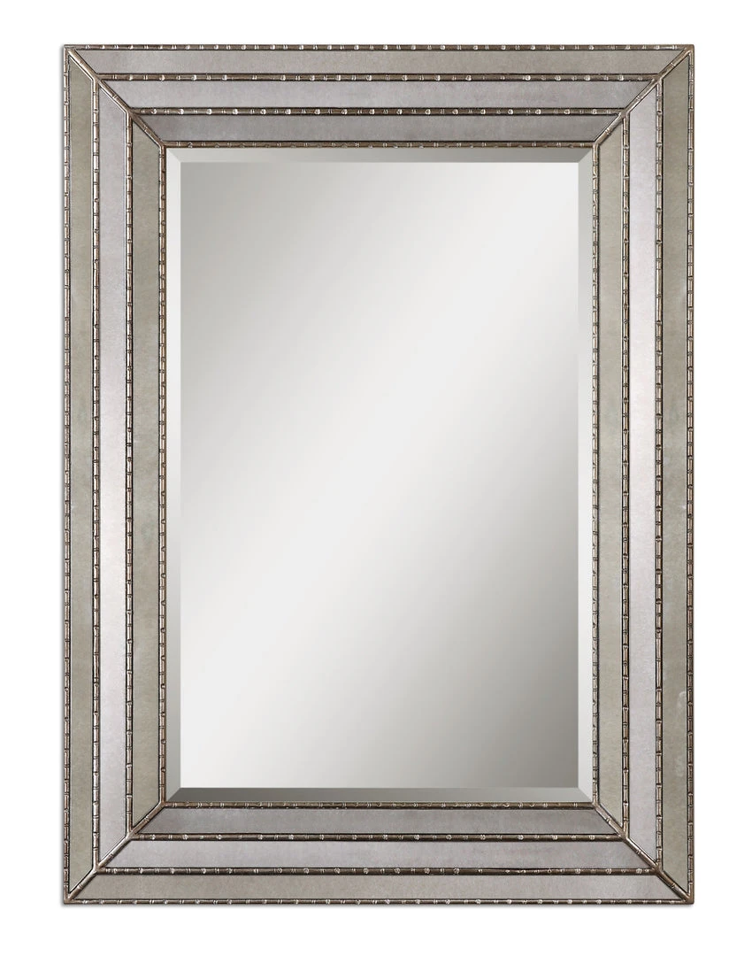 DECOR Uttermost Seymour Antique Silver Mirror 3 DECOR Uttermost Seymour Antique Silver Mirror