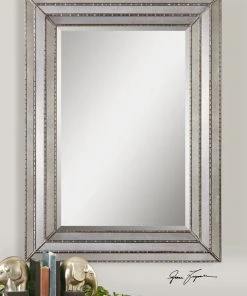 DECOR Uttermost Seymour Antique Silver Mirror 7 DECOR Uttermost Seymour Antique Silver Mirror