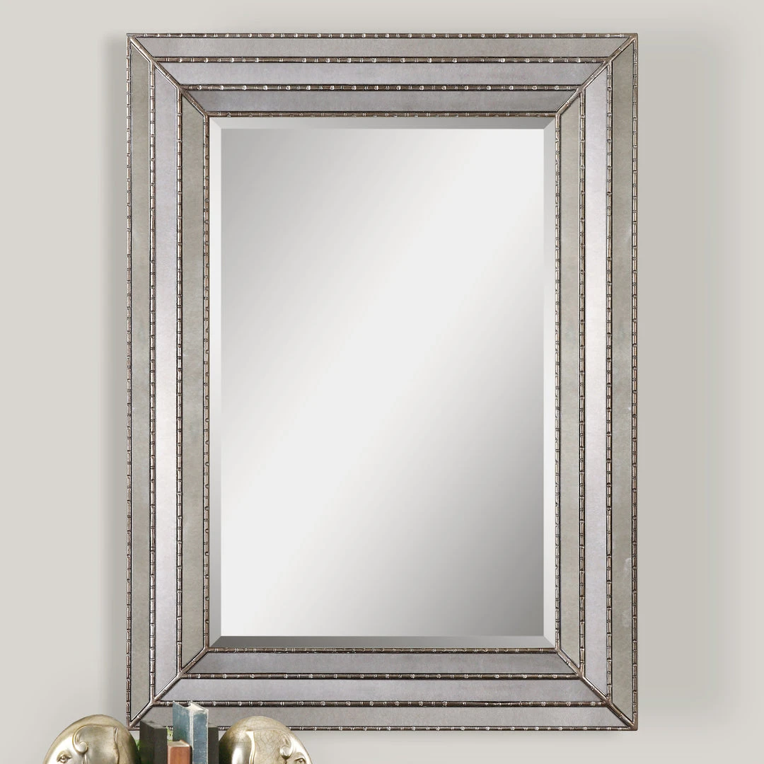 DECOR Uttermost Seymour Antique Silver Mirror 4 DECOR Uttermost Seymour Antique Silver Mirror