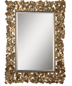 Uttermost Capulin Antique Gold Mirror