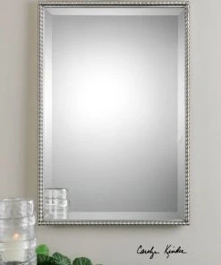 Uttermost Sherise Brushed Nickel Mirror DECOR
