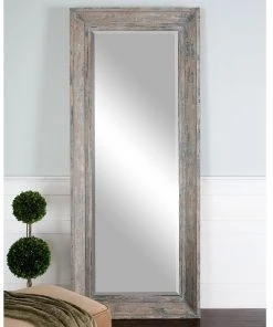 DECOR Uttermost Missoula Distressed Leaner Mirror