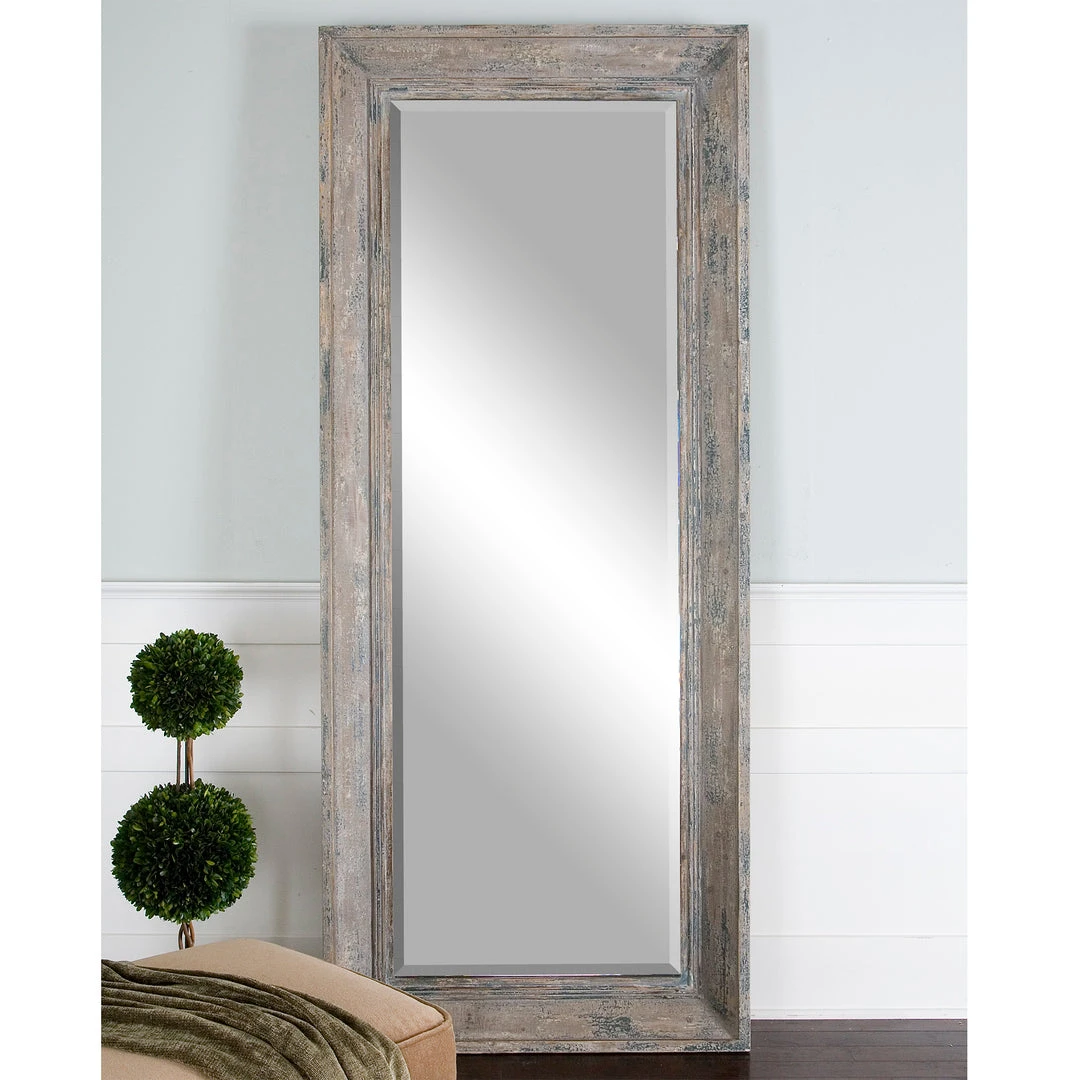 DECOR Uttermost Missoula Distressed Leaner Mirror 4 DECOR Uttermost Missoula Distressed Leaner Mirror