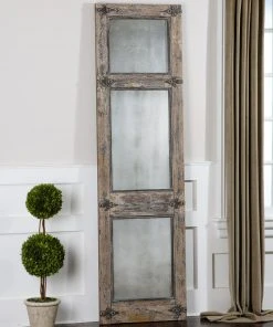 Uttermost Saragano Distressed Leaner Mirror DECOR
