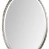 DECOR Uttermost Casalina Nickel Oval Mirror