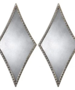 DECOR Uttermost Gelston Silver Mirror
