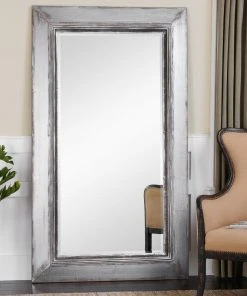 Uttermost Lucanus Oversized Silver Mirror DECOR