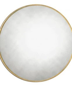 Uttermost Junius Round Gold Mirror
