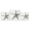 DECOR Uttermost Silver Starfish Wall Art, S/3 1 DECOR Uttermost Silver Starfish Wall Art, S/3
