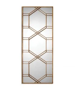Uttermost Kennis Gold Leaf Leaner Mirror DECOR