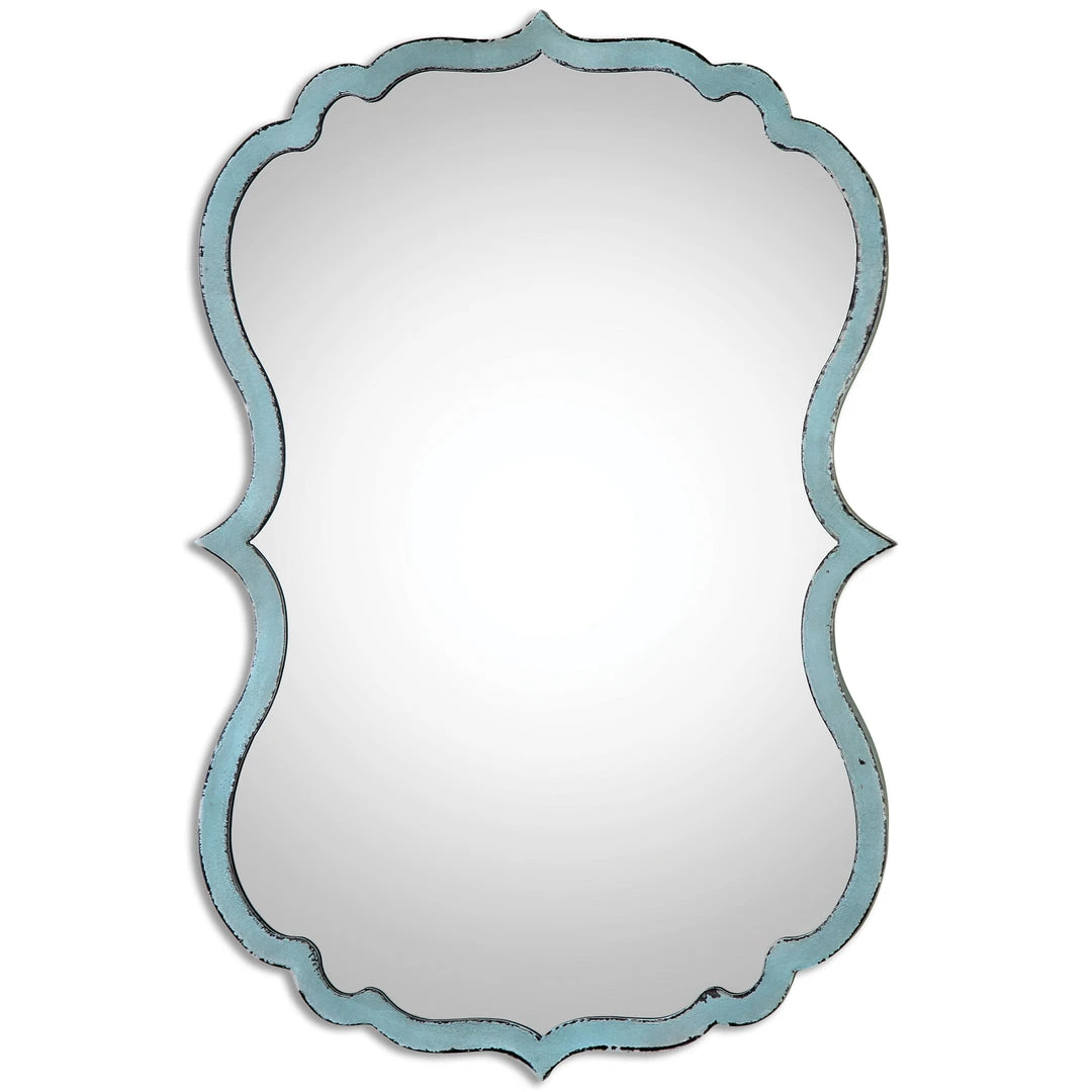 Uttermost Nicola Light Blue Mirror 3 Uttermost Nicola Light Blue Mirror