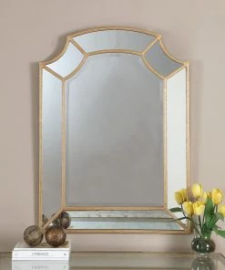 Uttermost Francoli Gold Arch Mirror DECOR