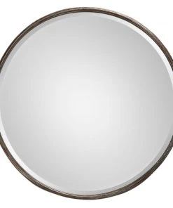 Uttermost Nova Round Metal Mirror