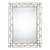 DECOR Uttermost Agata Silver Mirror