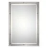 DECOR Uttermost Manning Brushed Nickel Mirror