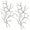 Uttermost Silver Branches Wall Art S/2 DECOR