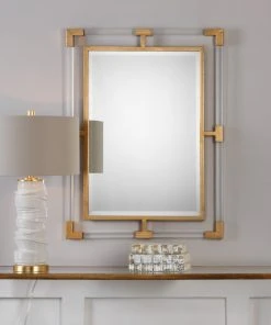 Uttermost Balkan Modern Gold Wall Mirror DECOR 7 Uttermost Balkan Modern Gold Wall Mirror DECOR