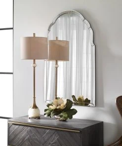 Uttermost Brayden Frameless Arched Mirror 10 Uttermost Brayden Frameless Arched Mirror