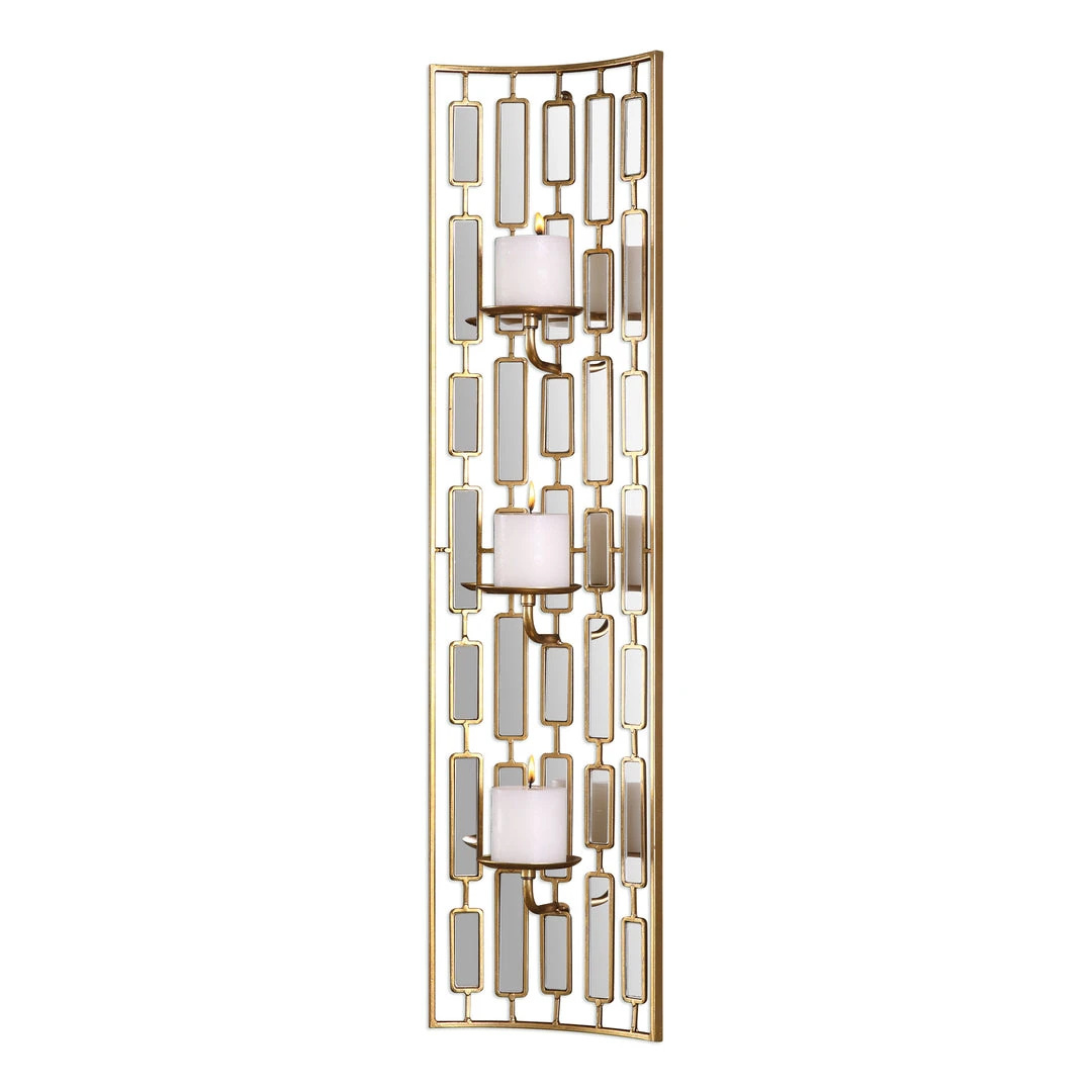 All Lighting Uttermost Loire Mirrored Wall Sconce 3 All Lighting Uttermost Loire Mirrored Wall Sconce