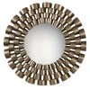 Uttermost Taurion Silver Leaf Round Mirror DECOR