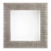 Uttermost Cressida Distressed Silver Square Mirror 1 Uttermost Cressida Distressed Silver Square Mirror