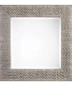 Uttermost Cressida Distressed Silver Square Mirror