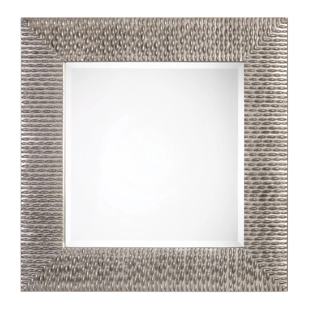 Uttermost Cressida Distressed Silver Square Mirror 3 Uttermost Cressida Distressed Silver Square Mirror