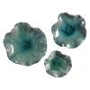 DECOR Uttermost Abella Ceramic Flowers, S/3