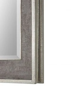 DECOR Uttermost Corrado Textured Gray Mirror 11 DECOR Uttermost Corrado Textured Gray Mirror