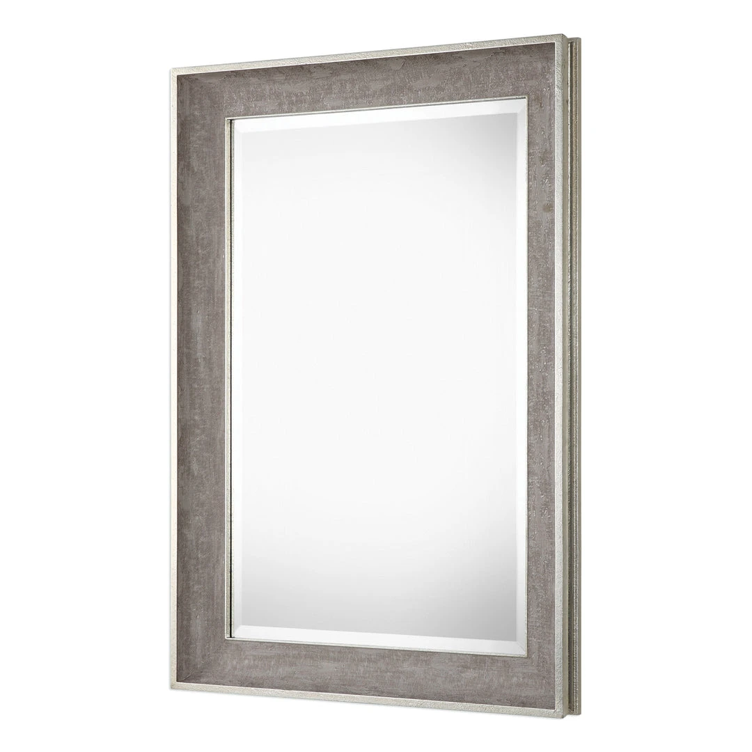 DECOR Uttermost Corrado Textured Gray Mirror 6 DECOR Uttermost Corrado Textured Gray Mirror