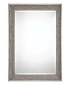 DECOR Uttermost Corrado Textured Gray Mirror